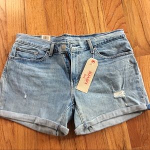 Levi’s Distressed Shorts